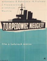 plakat filmu Torpedowiec "Nieugięty"