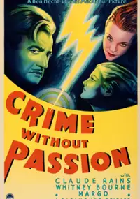 Plakat filmu Crime Without Passion