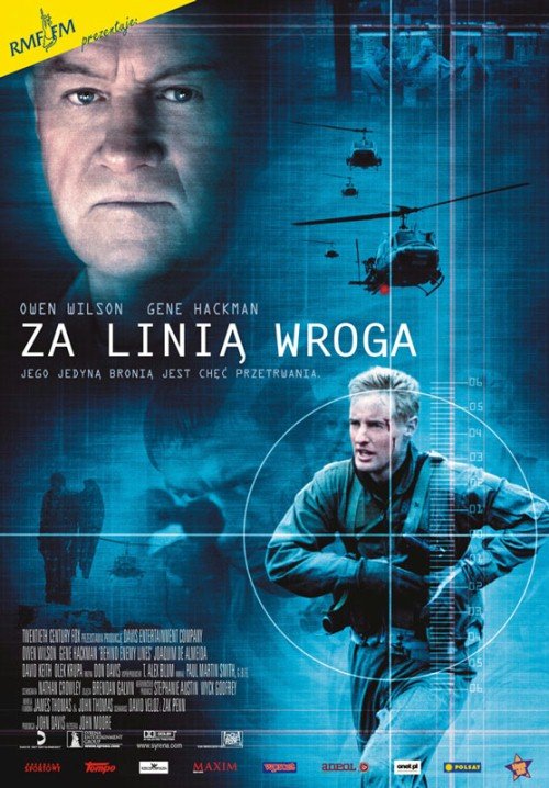 Za linią wroga / Behind Enemy Lines (2001) MULTi.1080p.BluRay.REMUX.AVC.DTS-HD.MA.5.1-CX / Lektor PL i Napisy PL