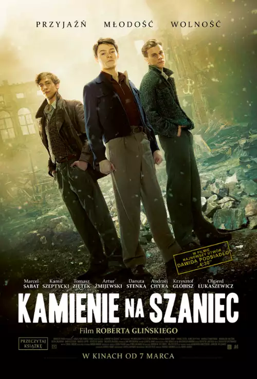 plakat filmu Kamienie na szaniec