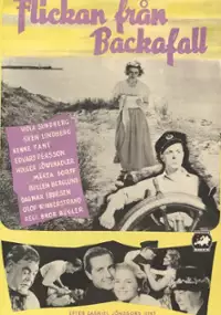 Plakat filmu Flickan från Backafall