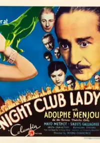 Plakat filmu Dama z nocnego klubu
