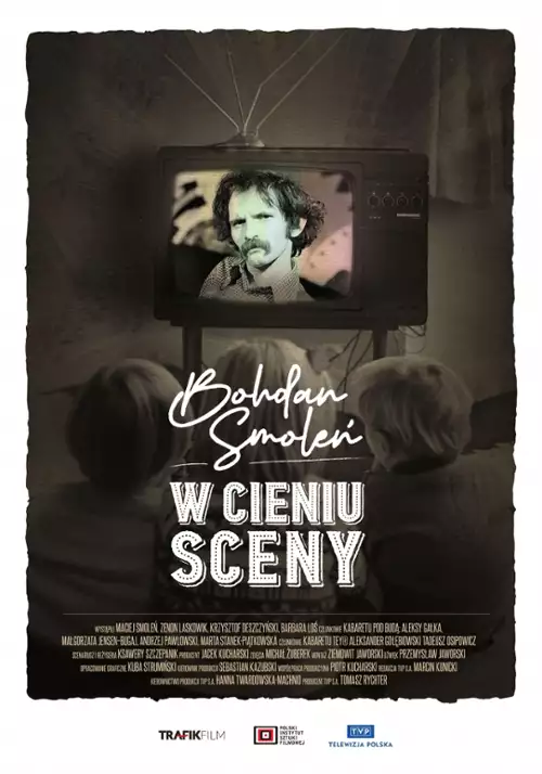 plakat filmu Bohdan Smoleń. W cieniu sceny