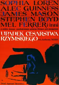 Plakat filmu Upadek Cesarstwa Rzymskiego