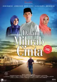 Plakat filmu Dalam Mihrab Cinta