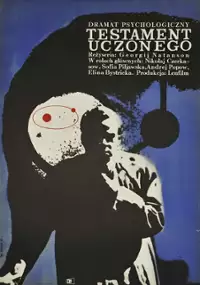 Plakat filmu Testament uczonego
