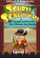 plakat gry Scurvy Scallywags in The Voyage to Discover the Ultimate Sea Shanty: A Musical Match-3 Pirate RPG