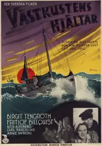 Plakat filmu Västkustens hjältar