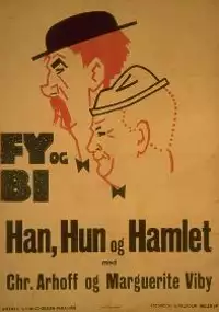 Plakat filmu Han, hun og Hamlet