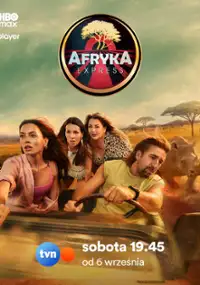 Plakat programu TV Afryka Express