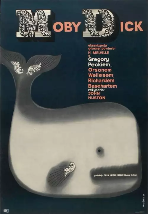 plakat filmu Moby Dick