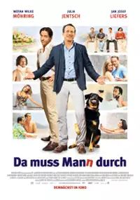 Plakat filmu Da muss Mann durch