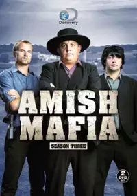 Plakat programu TV Mafia amiszów