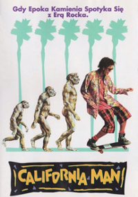 Plakat filmu Jaskiniowiec z Kalifornii