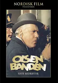 Plakat filmu Olsenbandens siste bedrifter