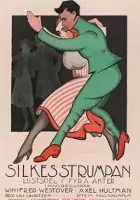 Plakat filmu Silkesstrumpan