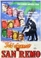 plakat filmu Destinazione Sanremo