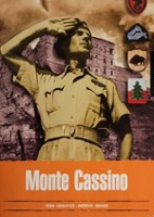 plakat filmu Bitwa o Monte Cassino 1944