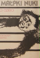 plakat filmu Przygody małpki Nuki