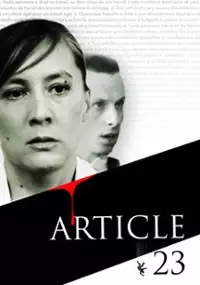 Plakat filmu Article 23