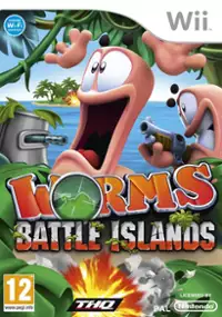 Plakat gry Worms: Battle Islands