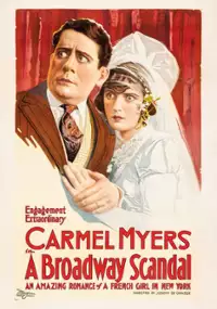 Plakat filmu A Broadway Scandal