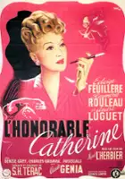 plakat filmu L'honorable Catherine