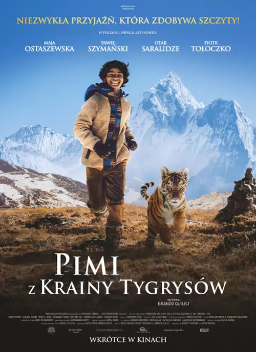 plakat filmu Pimi z Krainy Tygrysów