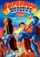 plakat filmu Superman: Brainiac Attacks