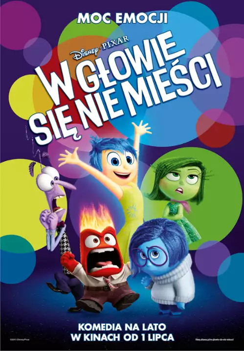 plakat filmu W głowie się nie mieści