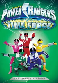 Plakat serialu Power Rangers Time Force