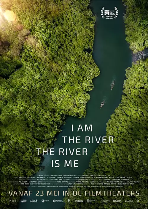 plakat filmu Jestem rzeką, rzeka jest mną
