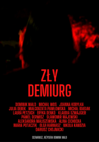 Plakat filmu Zły demiurg