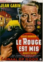 plakat filmu Le Rouge est mis