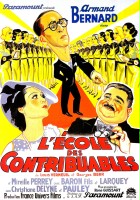 plakat filmu L'École des contribuables