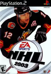 Plakat gry NHL 2003