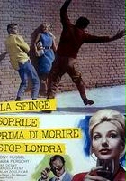 plakat filmu La sfinge sorride prima di morire - stop - Londra