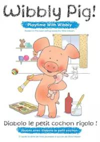Plakat serialu Świnka Wibbly