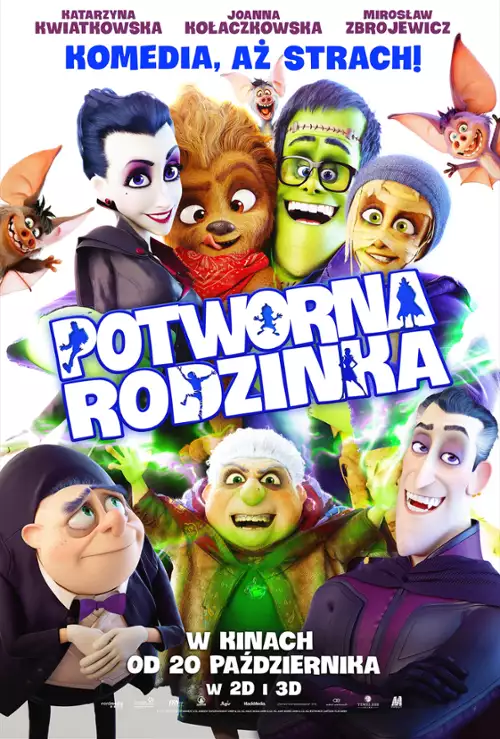 plakat filmu Potworna rodzinka