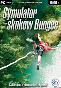 Plakat gry Symulator skoków bungee