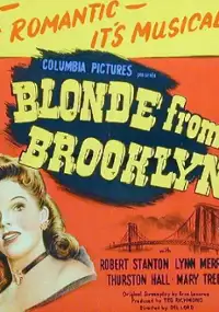 Plakat filmu The Blonde From Brooklyn