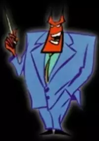 Plakat serialu Aaagh! It's the Mr. Hell Show!