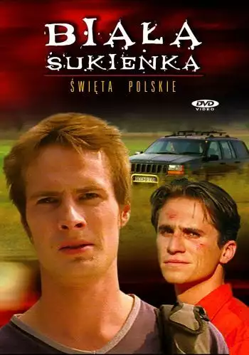 plakat filmu Biała sukienka