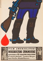 plakat filmu Niebieski żołnierz