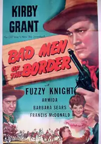 Plakat filmu Bad Men of the Border