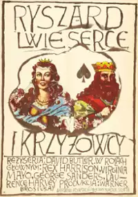 Plakat filmu Ryszard Lwie Serce i Krzyżowcy