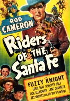 plakat filmu Riders of the Santa Fe