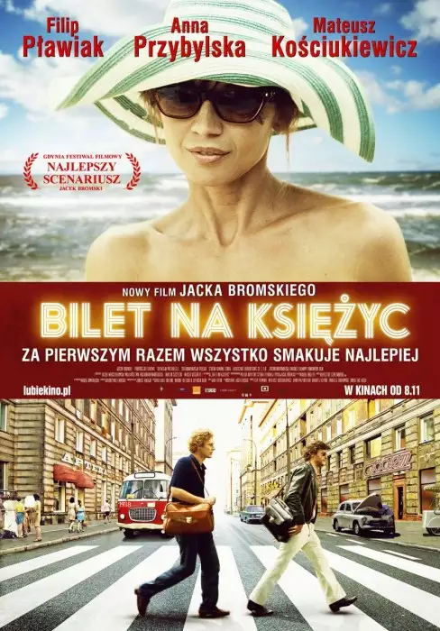 plakat filmu Bilet na Księżyc