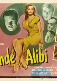 Plakat filmu Blonde Alibi