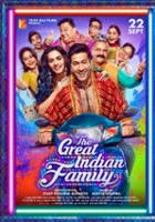 plakat filmu The Great Indian Family